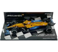 Minichamps McLaren MCL35M #3 6th French GP 2021 - Daniel Ricciardo 1/43 Scale