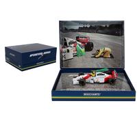 Minichamps McLaren MP4/8 'Senna/Ratzenberger' Tribute 2024 - S Vettel 1/43 Scale