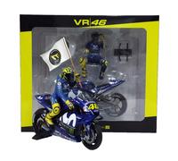 MINICHAMPS ROSSI 1:12 Diecast MotoGP Yamaha GP Catalunya 2018 With Pilot