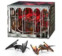 MiniCity Book Nook Kit, DIY Miniature House Kit Dollhouse Kit for Adults Mini Tiny House Kit with Building Model Kit Crafts Creative Gift for Boys Girls (Ember Castle)