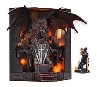 MiniCity Book Nook Kit for Adults - DIY Miniature House with LED Light, 3D Wooden Puzzle Bookend Bookshelf Decor, Collectible Gift for Family and Friends (Throne of Blade)