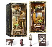 Minicity DIY Book Nook Kit with LED Light and Dust Cover