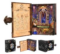 MiniCity Magic Admissions Book Nook Kit, DIY 3D Wooden Puzzle Decor