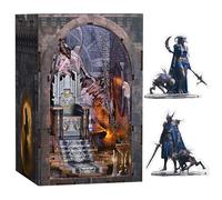 MiniCity Throne of Bones Book Nook Kit, DIY 3D Wooden Puzzle Decor