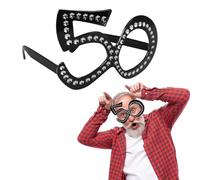 Minicloss Birthday Glasses for Adults, Funny Party Eyeglasses Novelty 50th Birthday Glasses for Birthday Anniversary Party Photo Prop Accessory Decorations