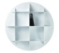 Minicontinental AL spherical bookcase White Industrie Carnovali