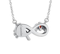 Minicremation Cardinal Infinity Symbol Urn Necklace for Women Red Cardinal Necklaces Cremation Memorial Angels Are Near Pendant Angel Wing Infinity Funeral Keepsake Jewelry Gift