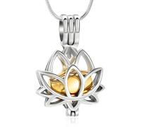 Minicremation Urn Necklaces for Ashes Carved Always in my heart Teardrop Keepsake Ashes Necklace Urn Pendant Cremation Memorial Jewelry (Sliver-Gold)