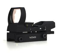 Minidiva® 1x22x33 20mm Air Rifle Multi Reticle 4 Red & Green Dot Sight Scope Rail Mounts