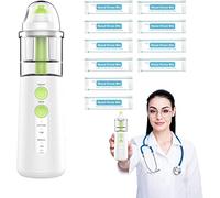 Minidiva Nasal Care for Sinus Relief Nose Cleaner, Sinus Rinse Kit with10 Salt Packs, Portable Nasal Irrigation System for Children and Adults (Green1)