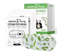 Minidiva Steam Eye Mask for Dry Eyes, 30Pcs Self Heating Spa Warm Eye Mask Relax Sleep Mask, Disposable Heated Eye Mask for Dark Circles Eye Fatigue, Relieve Stress Eye Fatigue (Unscented)