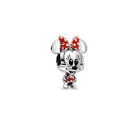 (minie red doted bead charm for pandora bracket ) New Disney Mickey Minnie sterling silver charm 925