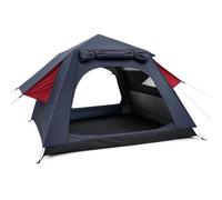 Minifactory 3 Man Pop Up Camping Tent, 3000mm Waterproof Instant Dome Tent with Carry Bag, Mesh Windows, Removable Outer Layer, Lightweight Festival Tent for Camping, Hiking, Fishing & Garden