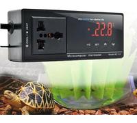 Minifactory Digital Reptile Thermostat Temperature Controller with LED Display, Heating & Cooling Thermostat for Vivariums Aquariums Terrariums, Waterproof Probe for Snakes Lizards Tortoises
