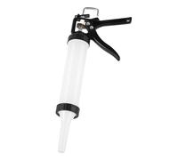 Minifactory Manual Sausage Stuffer Kit, Stainless Steel Sausage Maker with Filling Funnels, Handheld Sausage Filling Machine for Homemade Sausages, Hot Dogs & Meat Rolls