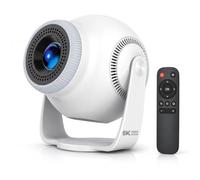 Minifactory Mini Projector, Android 14 Smart Projector with WiFi 6 & Bluetooth 5.4, Auto Keystone Correction, Portable 1080P Home Cinema Projector for Bedroom, Camping & Outdoor Use