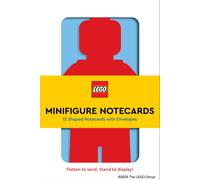 Minifigure Notecards: 12 Shaped Notecards with Envelopes