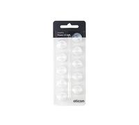 Minifit Power 12mm (Extra Large) Domes,Hearing aid Domes, for Oticon Bernafon Sonic Philips MiniRite Hearing Aids Supplies (1 pack/10 Domes Total) Genuine OEM for Oticon