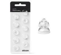 Minifit Power 6mm (Extra Small) Domes,Hearing aid Domes, for Oticon Bernafon Sonic Philips MiniRite Hearing Aids Supplies (1 pack/10 Domes Total) Genuine OEM for Oticon