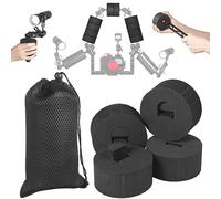 MINIFOCUS 4Pcs Underwater Camera Buoyancy Float Kits, Buoyancy Provided 175g*4, Diameter 3.15", Thickness 1.5", Aquatic Arm Float Kit for Seafrogs/nitescuba/Starbea Floating Arms Diving Tray