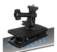 MINIFOCUS Magnetic Backpack Mount Clip, Universal 360° Swivel Action Camera Clip for Go Pro DJI Osmo Insta360 AKASO Action Cameras