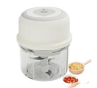 MiniFood Wireless Portable MiniFood Garlic & Veggie Chopper - 250ML Bowl, Multi-Purpose USB Chopper (Black)