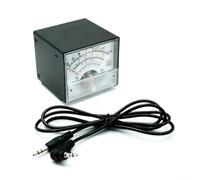 MiniFT857F External Meter for FT 857 FT Radio Models SWR Power Meter with Non Slip Pads and 100cm Connecting Cable for Enhanced Stability