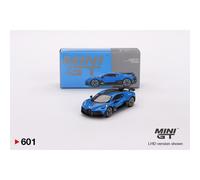 MiniGT 601 Bugatti Divo Blu 1:64 Diecast Model - Blue Bugatti Divo Collectible