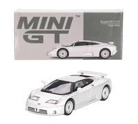 MiniGT Bugatti EB110 GT Grigio Chiaro 1:64 Diecast Model 704-L