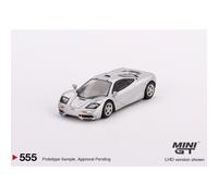 MiniGT McLaren F1 Magnesium Silver 1:64 Diecast Model MGT00555-L