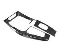 MINIKS Carbon Fiber Car Gear Shift Panel Cover for BMW X3 X4 G01 G02 2018-2020, Car Center Console Panel Trims Cover Interior Decoration Accessories,B-RHD
