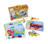 Miniland 10 mm Educational Corner Pegs Toy (Multi-Colour)