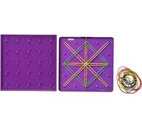 Miniland 15 cm 6 Colors Geoboards Set (6-Piece) 95061