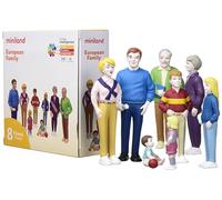 Miniland European Family Figures 8 Units Multicolor Kids