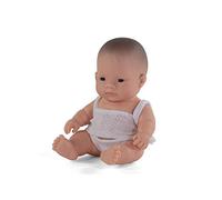 Miniland 31125 Baby Doll Asian Boy Small, Multi-Color