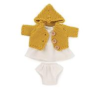 Miniland 31670 dress romper and jacket set with hood 21cm, Multicoloured