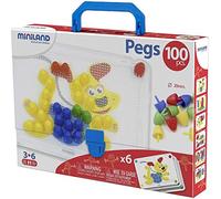 Miniland Miniland31806 21 x 31 cm Pegs Box (100-Piece)