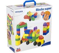 Miniland 32337 Super Block (64-Piece)