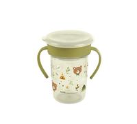 Miniland 60 Explorer - Learning Cup 270 ml Leak-Proof | 360° Drinking System Without Spout | with Ergonomic Handles and Lid | Personalised | Dishwasher Safe