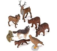Miniland 8 Jungle Animals Figures