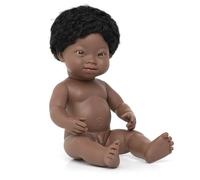 Miniland African Down Syndrome Baby Doll 38 Cm
