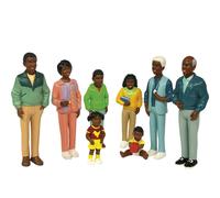 Miniland African Family Figures 8 Units Multicolor