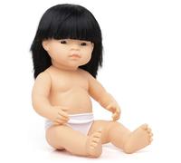 Miniland Asian Baby Doll 38 Cm Pink
