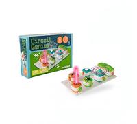 Miniland - Circuit Genious: Set of 32 Electrical Experiments, STEM Game to Learn About Electricity in a Fun and Safe Way, for Boys and Girls Ages 6 and Up