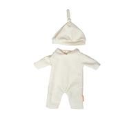 Miniland - Clothes for 38 cm Doll, Clothing Accessory for Dolls, Pajamas with Hat (Beige)