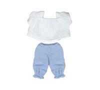 Miniland - Clothes for 38 cm Doll, Clothing Accessory for Dolls, Summer Blouse and Pants