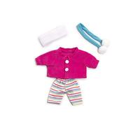 Miniland Cold Weather Jacket Set Clothes for 21 cm Dolls, Pink (31678)