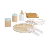 Miniland Doll Wooden Feeding Set - Quality, ECO, Imaginative Age 3+