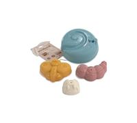 Miniland ECO Sand Molds - Toy for children with set of 4 pieces of shapes from the sea.