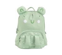Miniland Ecothermibag Kid Frog. Mochila nevera Infantil para guardería, excursiones y meriendas fabricada en Textil reciclado.